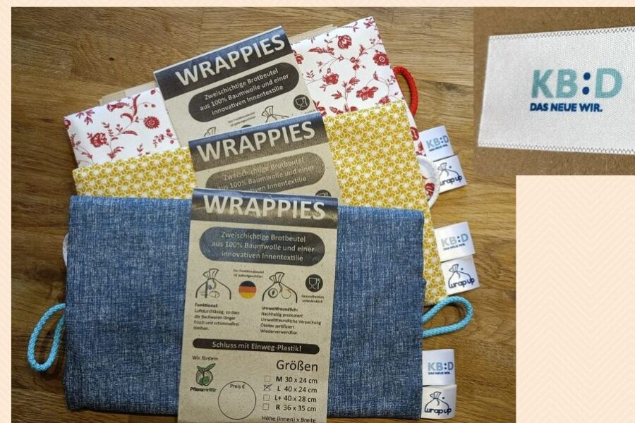 Wrappies mit logo - 5