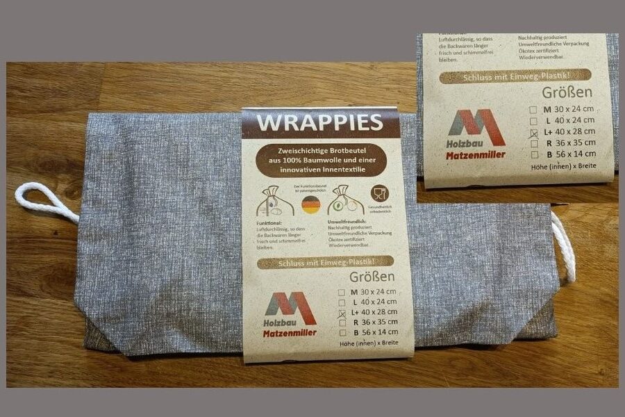 Wrappies mit logo - 2