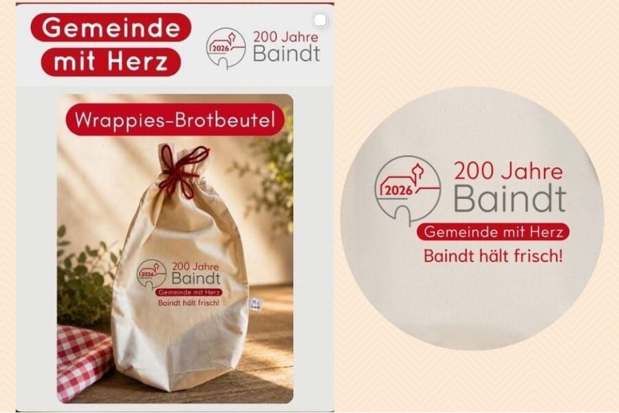 Wrappies mit logo Baindt